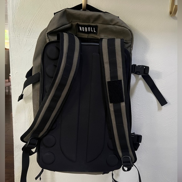 NOBULL Bags Nobull Horns Waxed Canvas Duffleback Backpack Army Green Poshmark